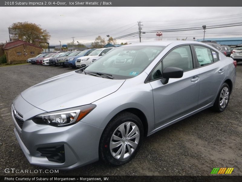 Ice Silver Metallic / Black 2018 Subaru Impreza 2.0i 4-Door