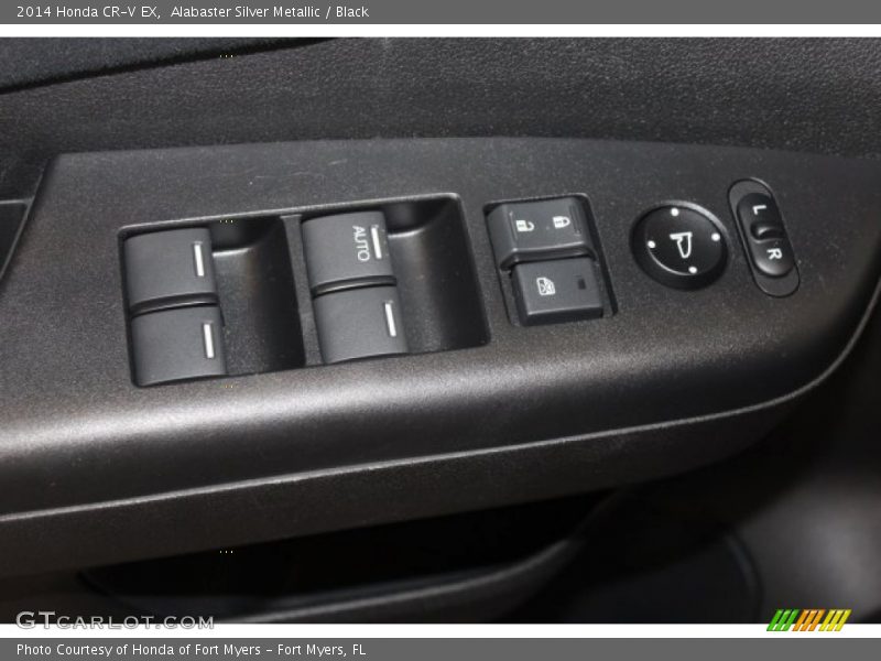 Alabaster Silver Metallic / Black 2014 Honda CR-V EX