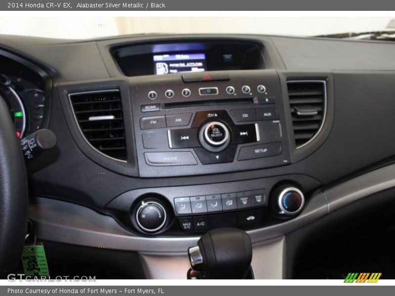 Alabaster Silver Metallic / Black 2014 Honda CR-V EX