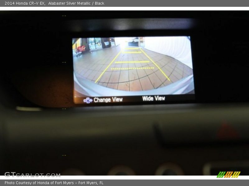 Alabaster Silver Metallic / Black 2014 Honda CR-V EX
