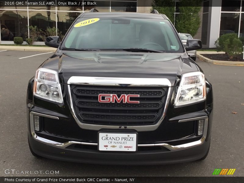 Onyx Black / Jet Black 2016 GMC Terrain SLE AWD