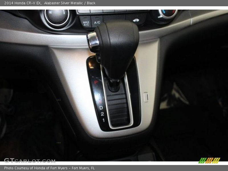 Alabaster Silver Metallic / Black 2014 Honda CR-V EX