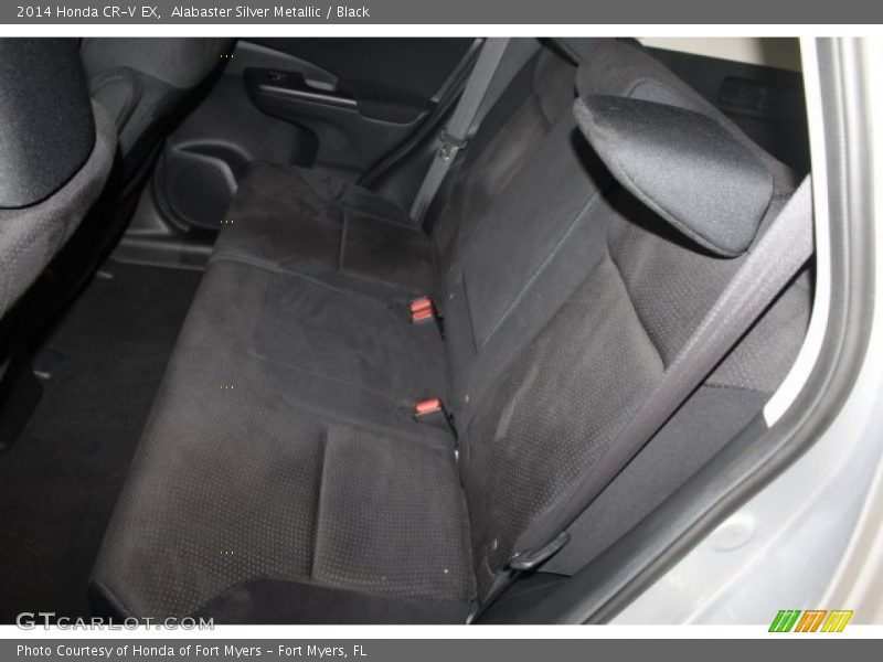 Alabaster Silver Metallic / Black 2014 Honda CR-V EX