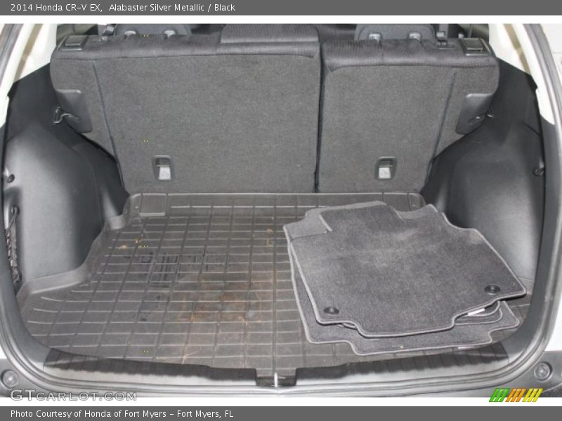 Alabaster Silver Metallic / Black 2014 Honda CR-V EX