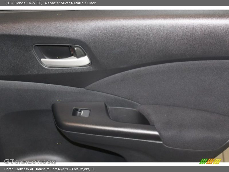 Alabaster Silver Metallic / Black 2014 Honda CR-V EX