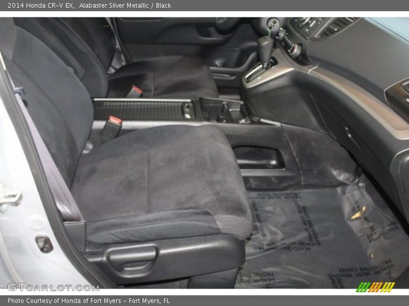 Alabaster Silver Metallic / Black 2014 Honda CR-V EX