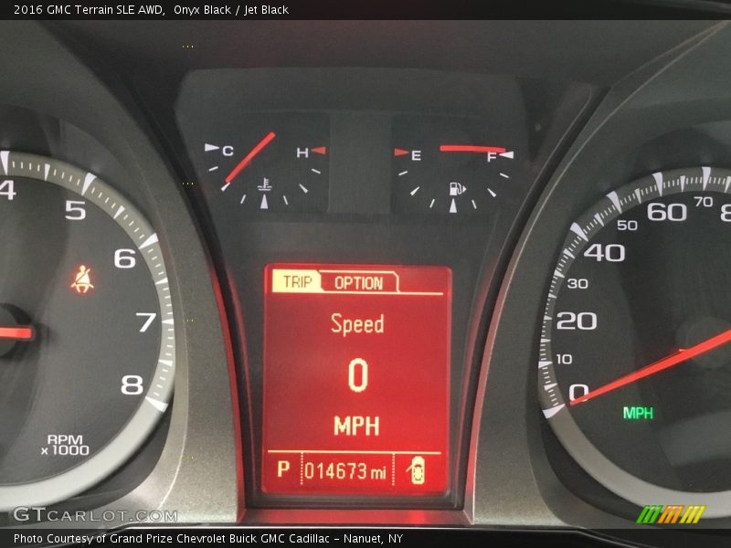 Onyx Black / Jet Black 2016 GMC Terrain SLE AWD