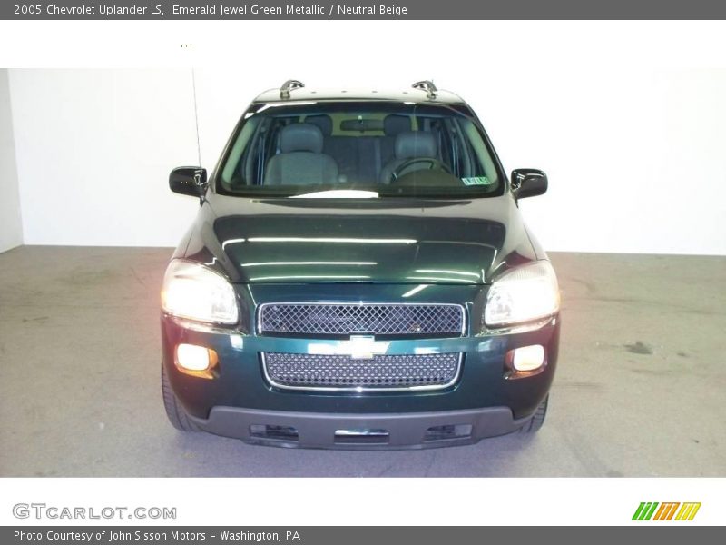 Emerald Jewel Green Metallic / Neutral Beige 2005 Chevrolet Uplander LS