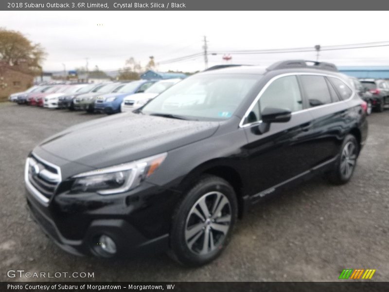 Crystal Black Silica / Black 2018 Subaru Outback 3.6R Limited
