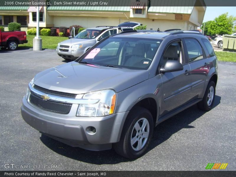 Dark Silver Metallic / Light Gray 2006 Chevrolet Equinox LS