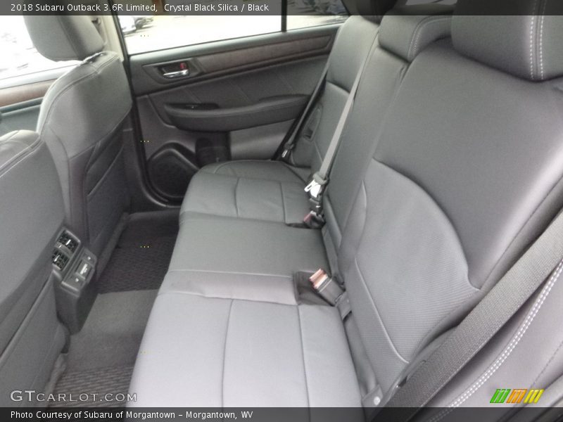 Crystal Black Silica / Black 2018 Subaru Outback 3.6R Limited