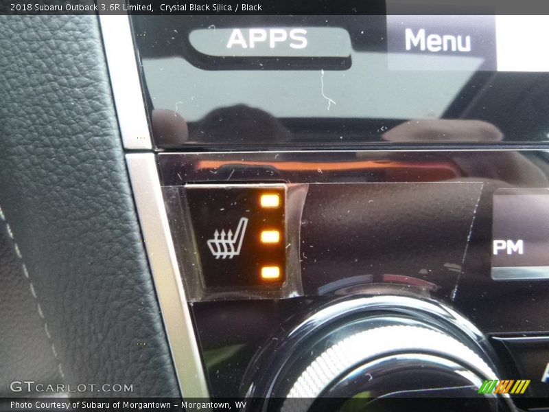 Crystal Black Silica / Black 2018 Subaru Outback 3.6R Limited