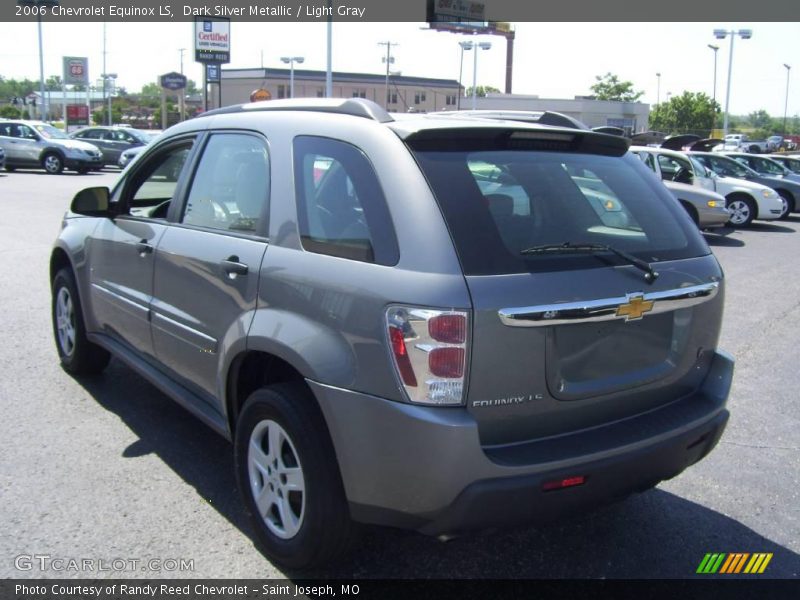 Dark Silver Metallic / Light Gray 2006 Chevrolet Equinox LS