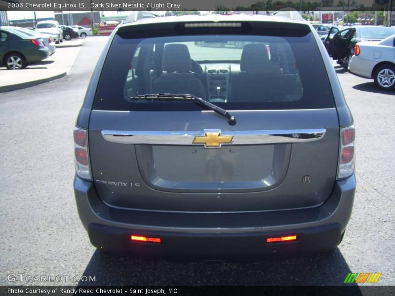 Dark Silver Metallic / Light Gray 2006 Chevrolet Equinox LS
