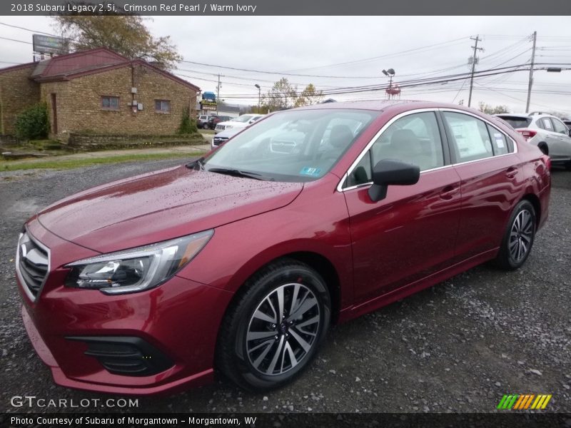 Crimson Red Pearl / Warm Ivory 2018 Subaru Legacy 2.5i