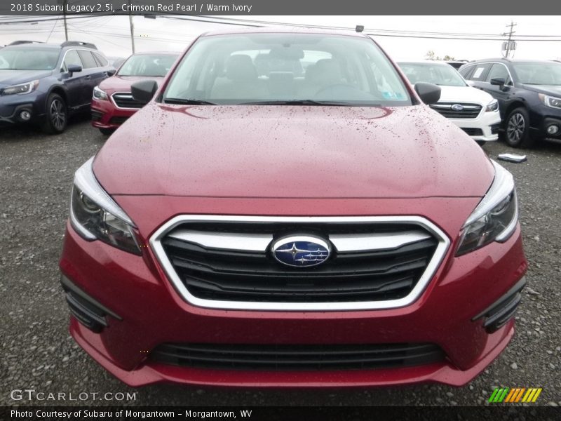 Crimson Red Pearl / Warm Ivory 2018 Subaru Legacy 2.5i