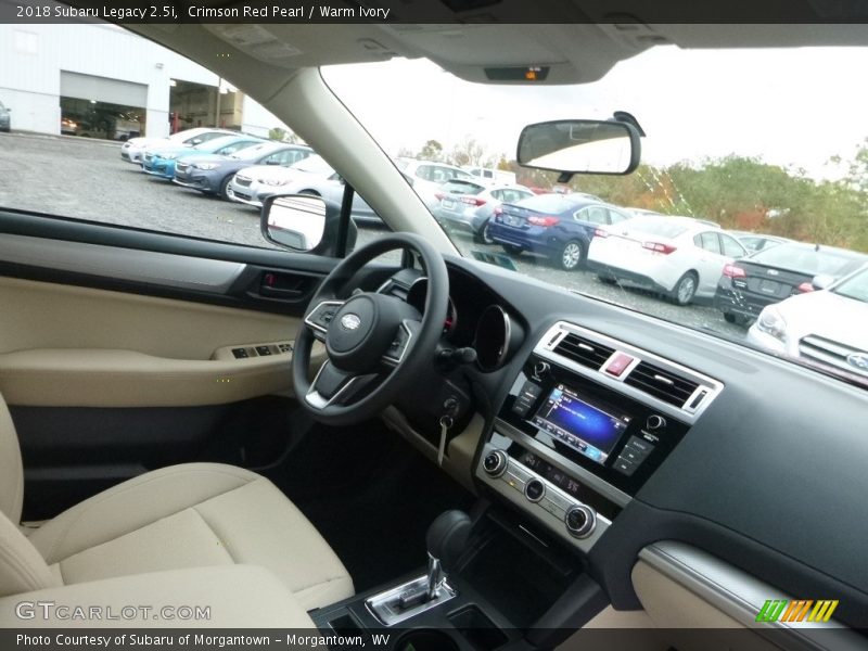Crimson Red Pearl / Warm Ivory 2018 Subaru Legacy 2.5i