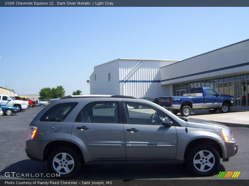 Dark Silver Metallic / Light Gray 2006 Chevrolet Equinox LS