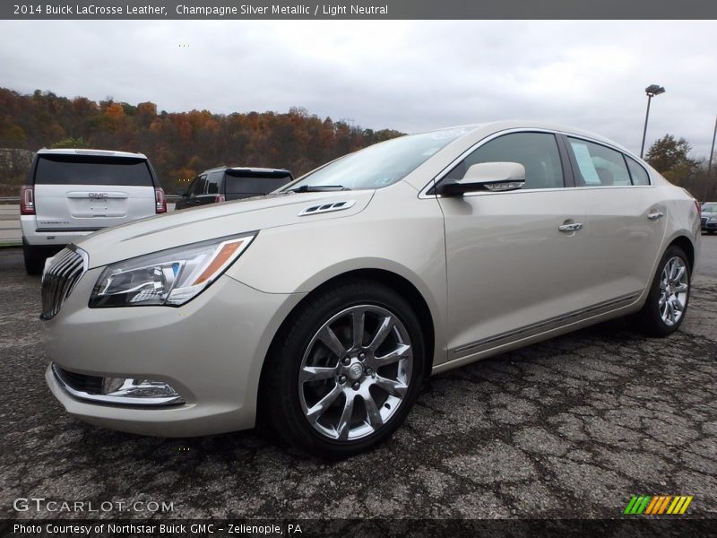 Champagne Silver Metallic / Light Neutral 2014 Buick LaCrosse Leather