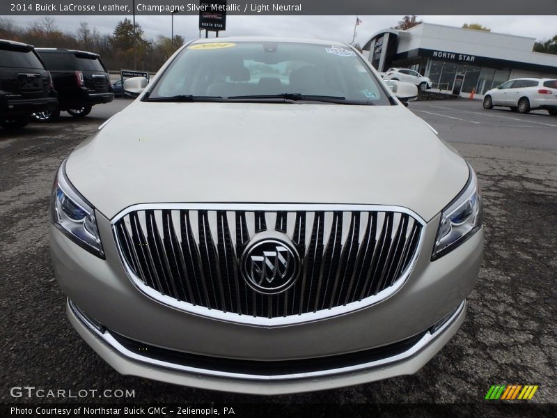 Champagne Silver Metallic / Light Neutral 2014 Buick LaCrosse Leather