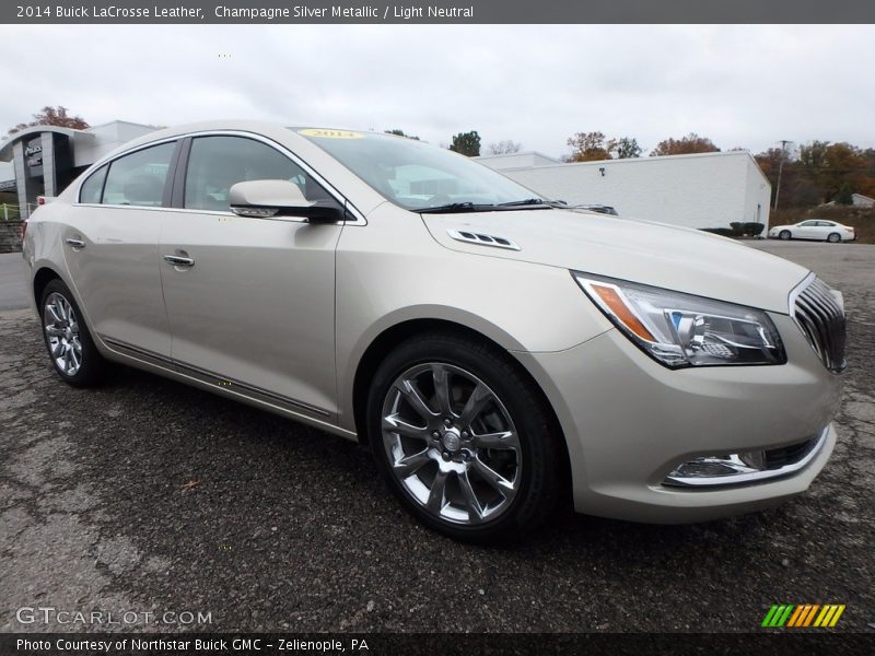 Champagne Silver Metallic / Light Neutral 2014 Buick LaCrosse Leather