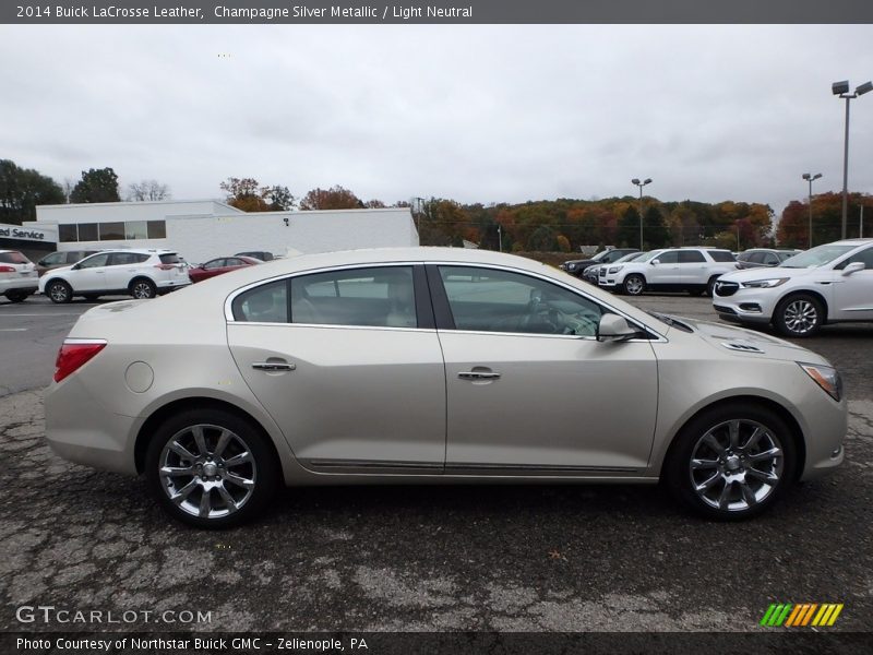 Champagne Silver Metallic / Light Neutral 2014 Buick LaCrosse Leather