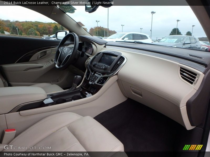 Champagne Silver Metallic / Light Neutral 2014 Buick LaCrosse Leather