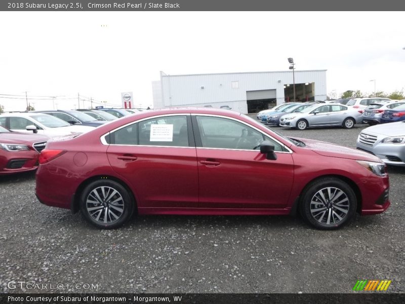 Crimson Red Pearl / Slate Black 2018 Subaru Legacy 2.5i