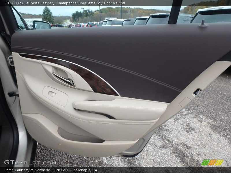 Champagne Silver Metallic / Light Neutral 2014 Buick LaCrosse Leather
