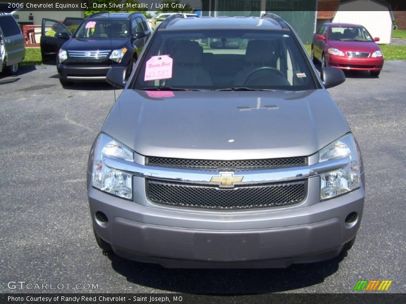 Dark Silver Metallic / Light Gray 2006 Chevrolet Equinox LS