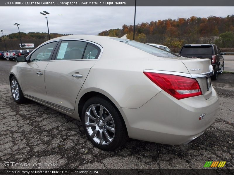 Champagne Silver Metallic / Light Neutral 2014 Buick LaCrosse Leather