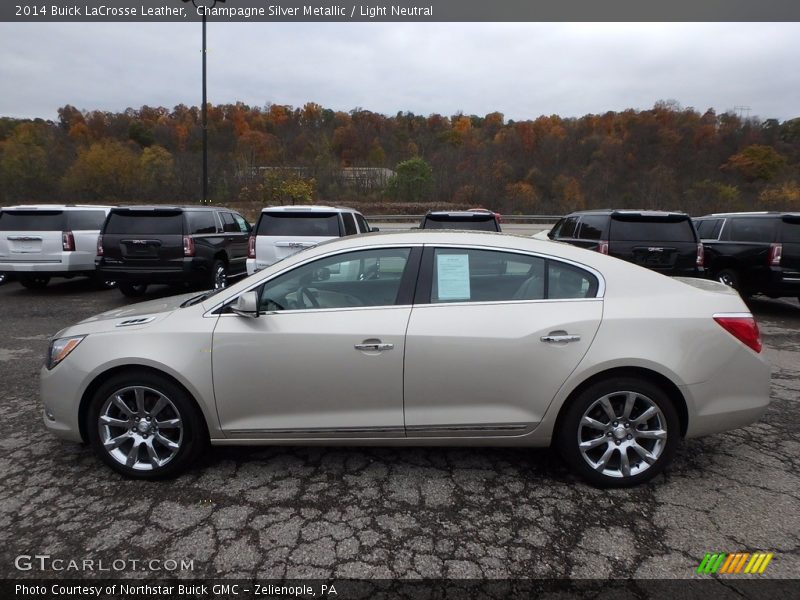 Champagne Silver Metallic / Light Neutral 2014 Buick LaCrosse Leather