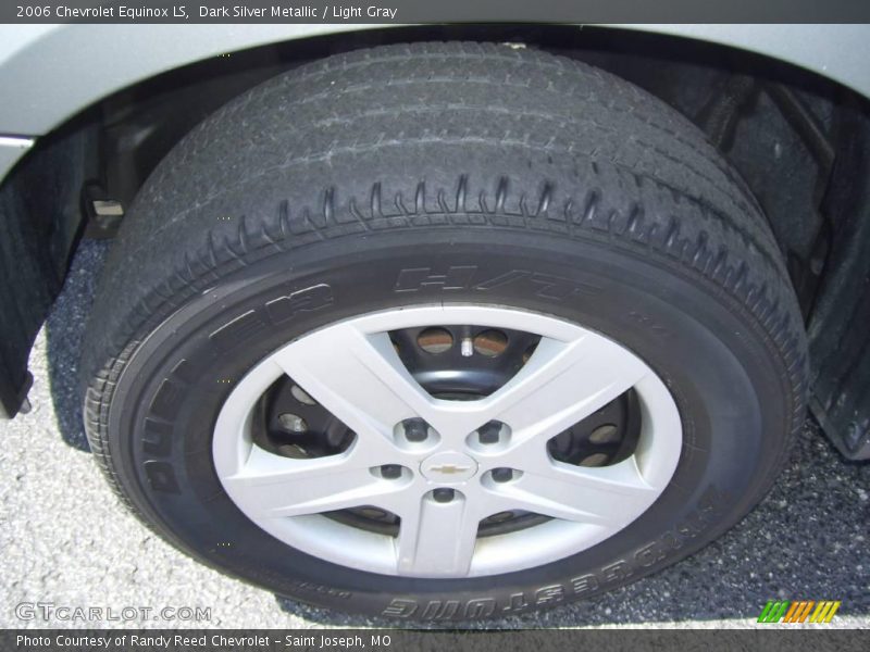 Dark Silver Metallic / Light Gray 2006 Chevrolet Equinox LS