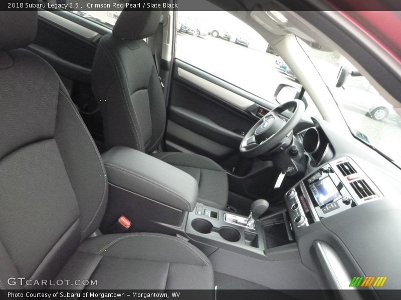 Crimson Red Pearl / Slate Black 2018 Subaru Legacy 2.5i
