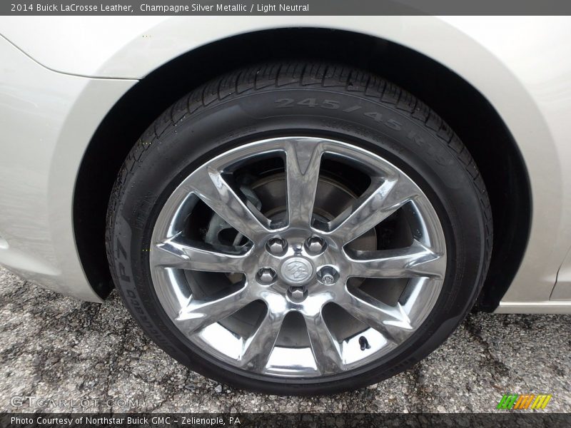 Champagne Silver Metallic / Light Neutral 2014 Buick LaCrosse Leather