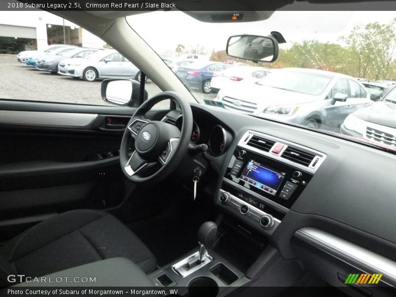 Crimson Red Pearl / Slate Black 2018 Subaru Legacy 2.5i