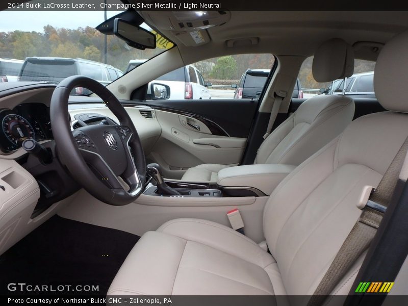 Champagne Silver Metallic / Light Neutral 2014 Buick LaCrosse Leather