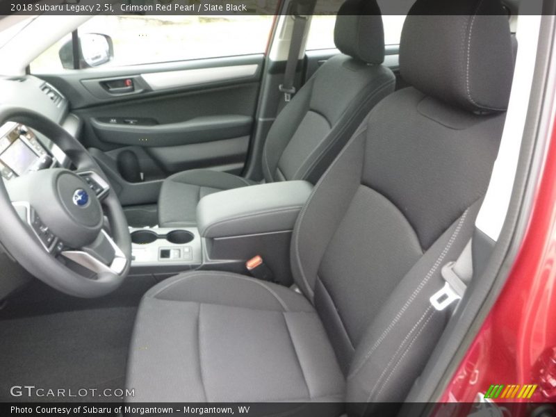Crimson Red Pearl / Slate Black 2018 Subaru Legacy 2.5i