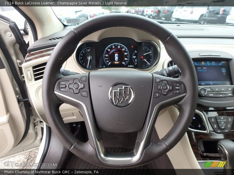 Champagne Silver Metallic / Light Neutral 2014 Buick LaCrosse Leather