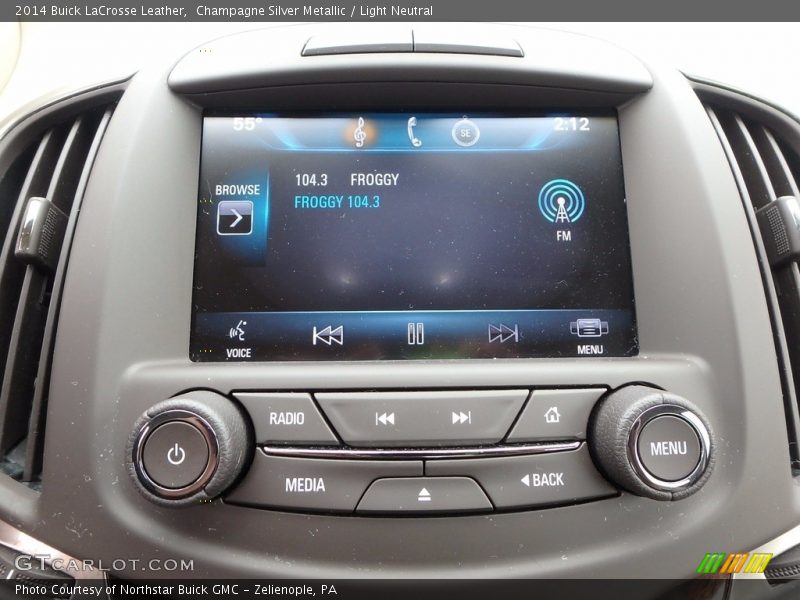 Champagne Silver Metallic / Light Neutral 2014 Buick LaCrosse Leather