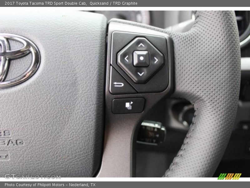 Quicksand / TRD Graphite 2017 Toyota Tacoma TRD Sport Double Cab