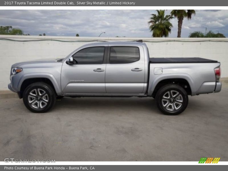  2017 Tacoma Limited Double Cab Silver Sky Metallic