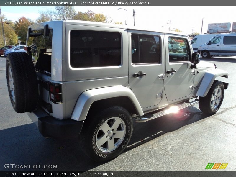 Bright Silver Metallic / Black/Dark Saddle 2011 Jeep Wrangler Unlimited Sahara 4x4