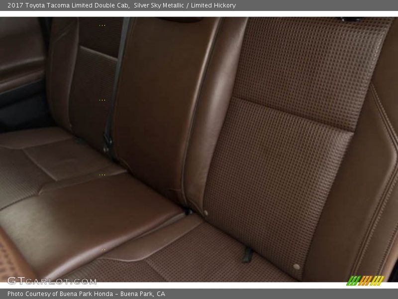 Silver Sky Metallic / Limited Hickory 2017 Toyota Tacoma Limited Double Cab