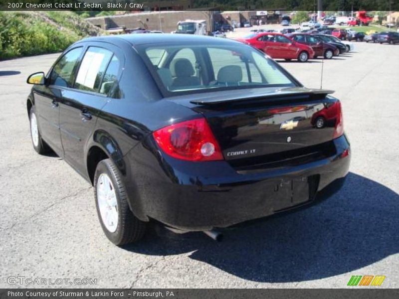 Black / Gray 2007 Chevrolet Cobalt LT Sedan