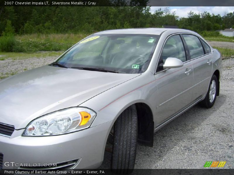 Silverstone Metallic / Gray 2007 Chevrolet Impala LT