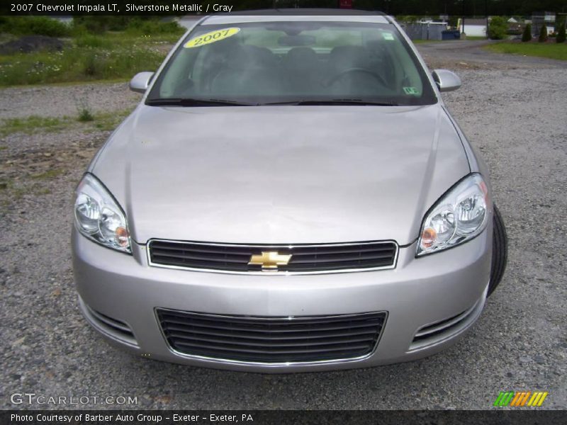 Silverstone Metallic / Gray 2007 Chevrolet Impala LT