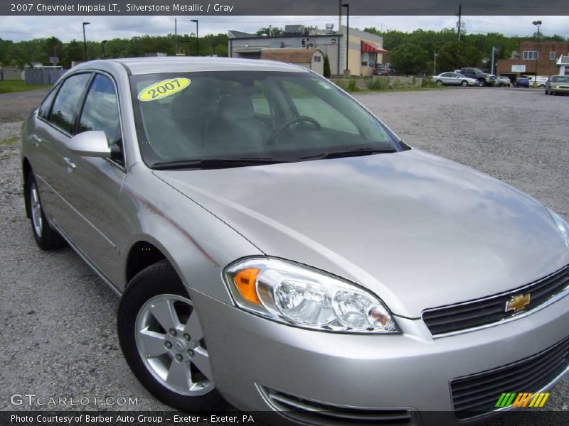 Silverstone Metallic / Gray 2007 Chevrolet Impala LT