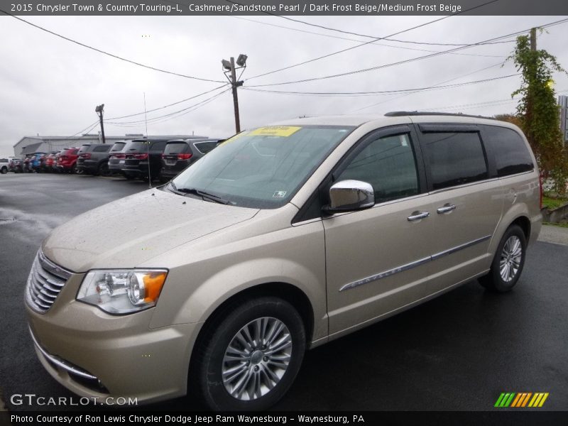 Cashmere/Sandstone Pearl / Dark Frost Beige/Medium Frost Beige 2015 Chrysler Town & Country Touring-L