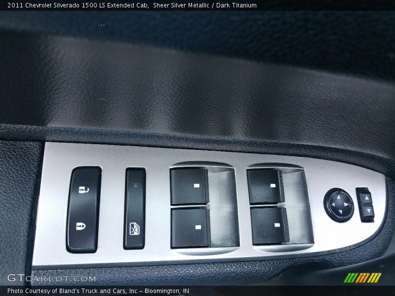 Sheer Silver Metallic / Dark Titanium 2011 Chevrolet Silverado 1500 LS Extended Cab